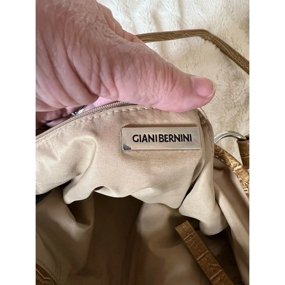 Gianini Bernini Straw Purse EUC Spring Church Clean Girl Boho Hobo